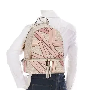 Michael Kors Rhea Signature Logo Zip Medium Backpack - Smokey Rose Multi MICHAEL Michael Kors | Bags | Michael Kors Rhea Signature  main image 2